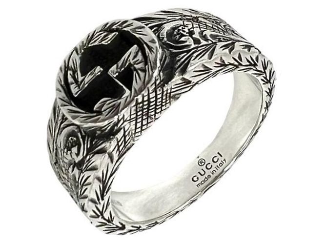Anello GUCCI Interlocking G Arabesque