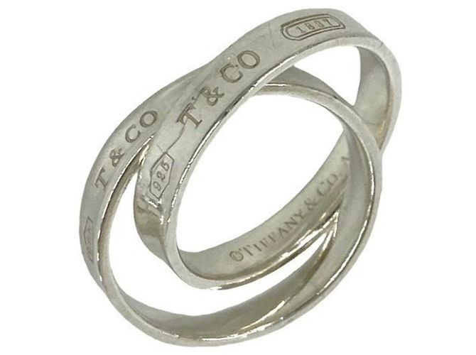 Autre Marque Anello Tiffany Vintage Interlocking Circle