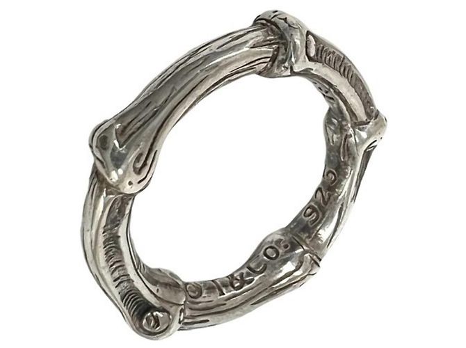 Autre Marque Anello Tiffany Vintage Bamboo