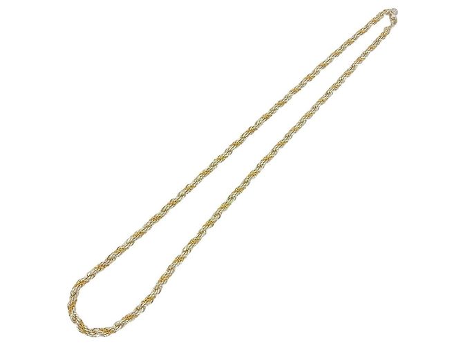 Autre Marque Collana Tiffany Twist Rope in argento e oro