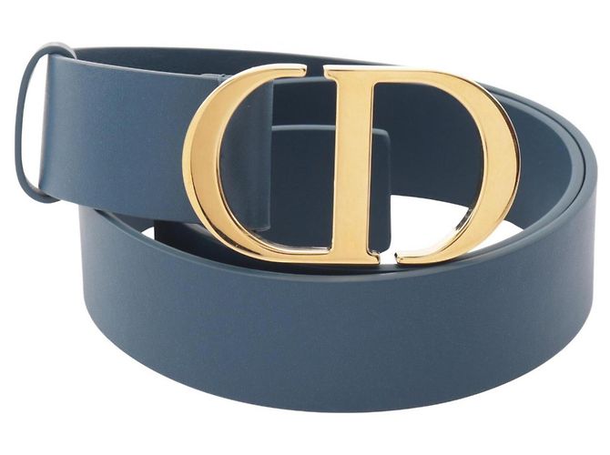 Christian Dior Gürtel aus grünem Leder