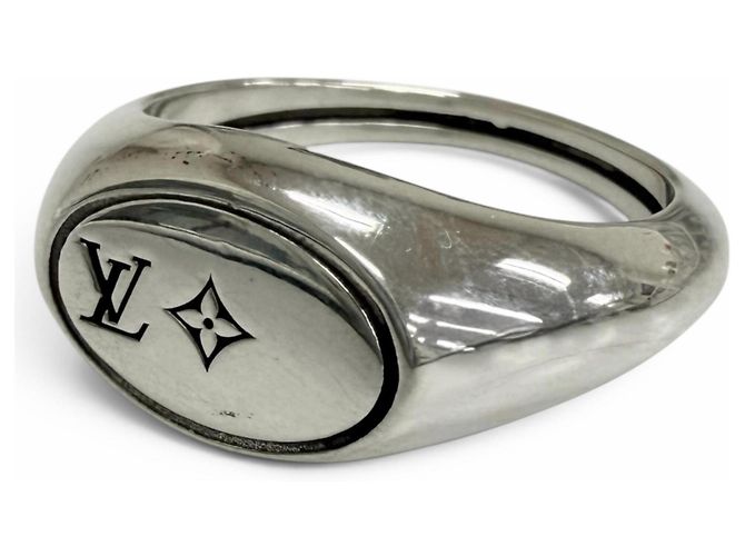 Louis Vuitton Ring Band Silber 925