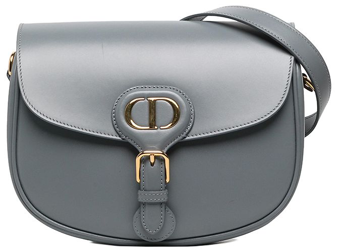 Dior Bobby Medium en cuir gris