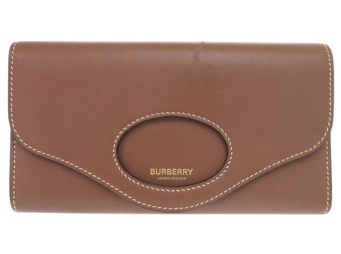 Carteira com aba Burberry Logo