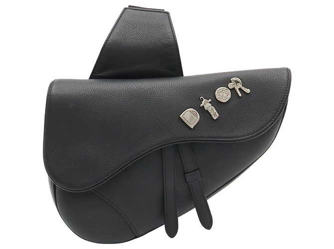 Sac Saddle Christian Dior Noir
