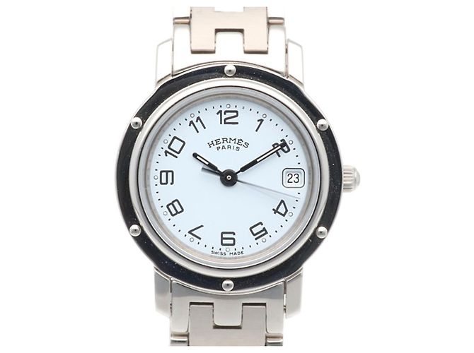 Hermès Reloj de mujer Hermes Clipper de acero inoxidable quartz