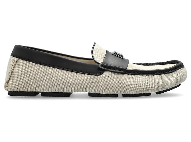 Dolce & Gabbana Loafer mit Applikation und eingraviertem Logo