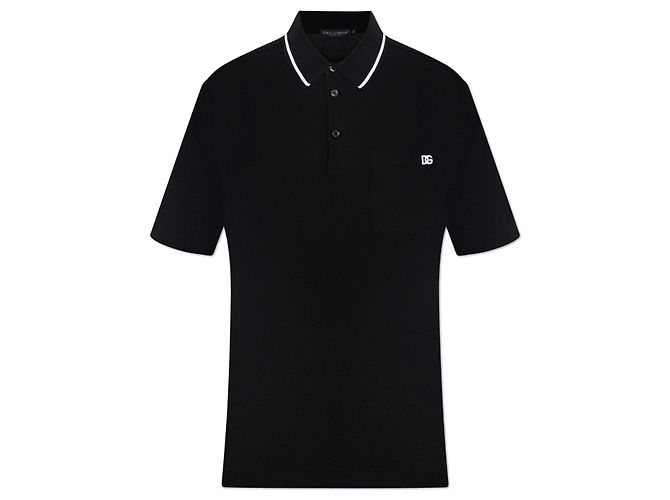 Dolce & Gabbana Polo con bolsillo
