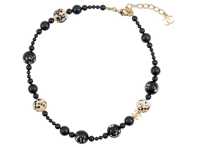 Collana di perle sintetiche Chanel Coco Mark