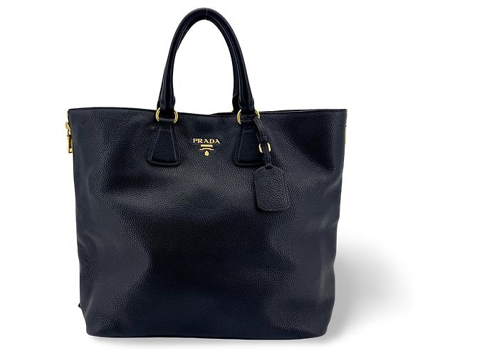 Prada Side Zip Convertible Vitello Daino Large