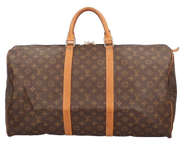 mala de mão Louis Vuitton Keepall 55 Monogram