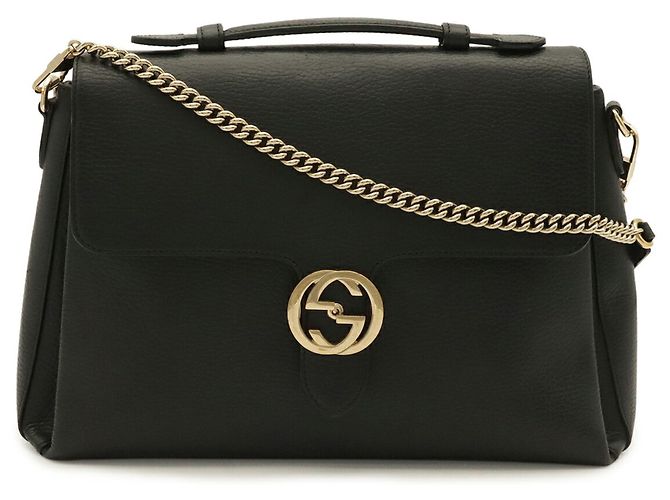 Borsa GUCCI Interlocking G Borsa a Spalla con Catena