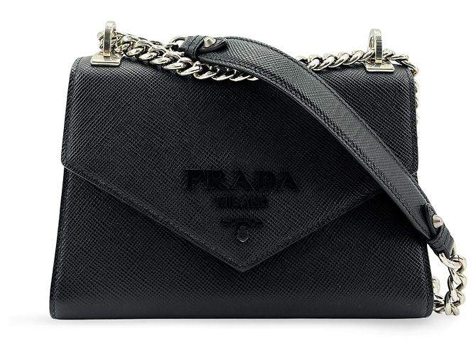 Prada Monochrome Saffiano Leather Small