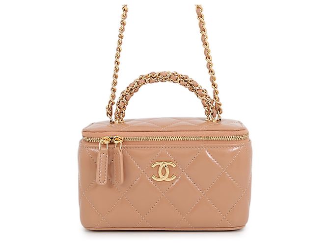 Bolsa Vanity com corrente Chanel