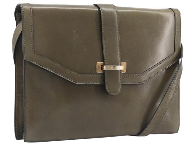 Céline Celine Shoulder Leather Large