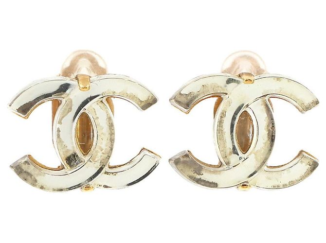 Boucles d'oreilles clips Chanel Coco Mark