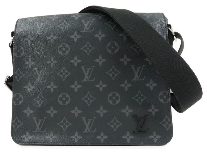 Louis Vuitton District Messenger Monogram Eclipse Canvas PM
