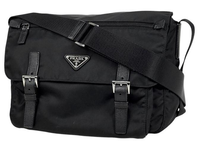 Borsa a tracolla Prada PRADA in nylon nero