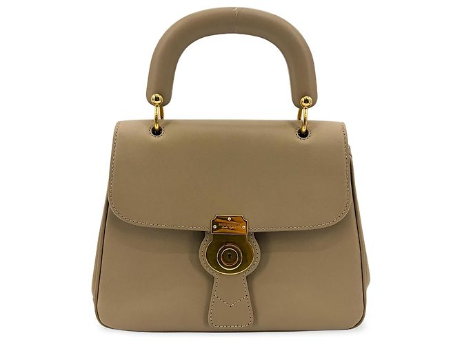 Burberry DK88 Top Handle Leather Medium