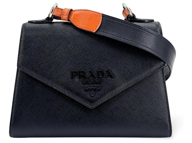 Prada Monochrome Saffiano Leather Small
