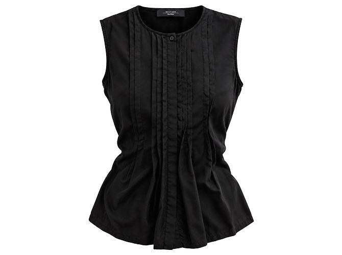 Weekend Max Mara Top sem mangas preto