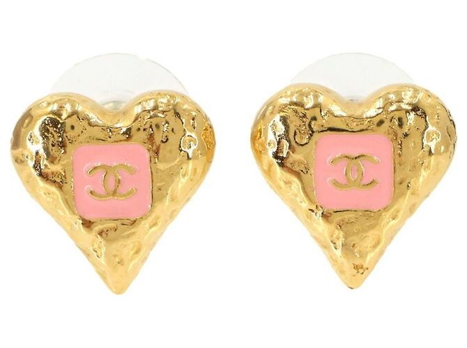 Orecchini a forma di cuore Chanel Coco Mark
