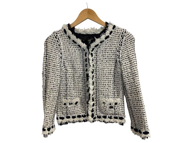 Chanel Jacke weiß T.36