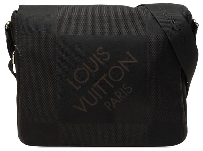 Borsa Messenger Louis Vuitton Damier Geant Nera