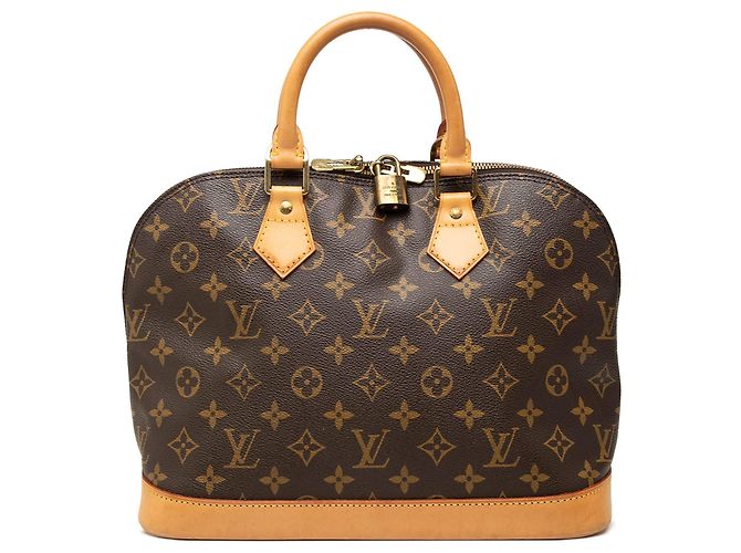 Borsa Louis Vuitton Monogram Alma PM Marrone