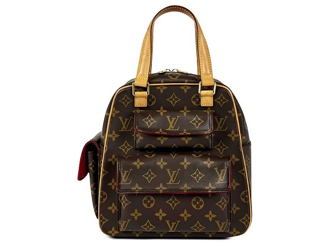 Cité Louis Vuitton Monogram Excentri Cite Handtasche Braun