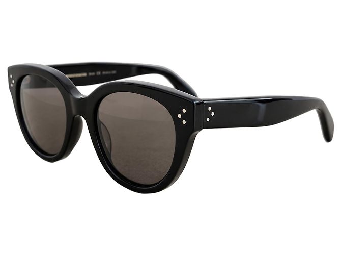 Céline Occhiali da Sole Oversized Neri Phoebe Philo CL 41755