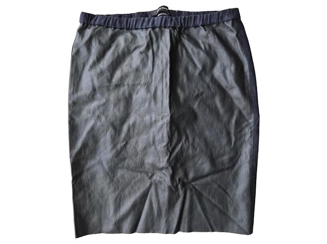 ISABEL MARANT Schwarzer Lederrock