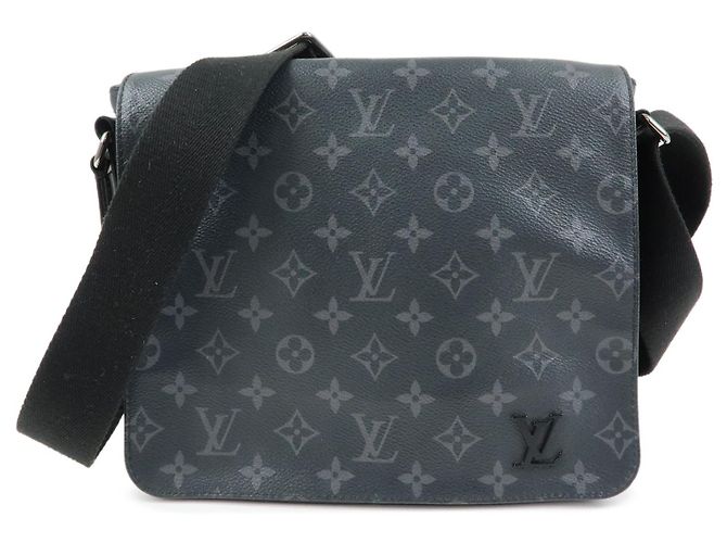 Louis Vuitton District Messenger Monogram Eclipse Canvas PM