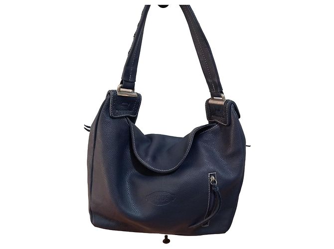 Borsa a spalla Tod's in pelle blu