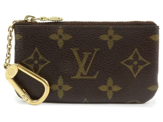 Louis Vuitton Monogram Pochette Cles Coin Case Key Case M62650