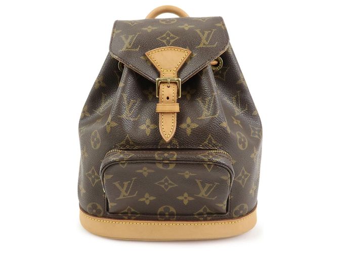 Louis Vuitton Monogram Mini Montsouris Backpack Brown M51137