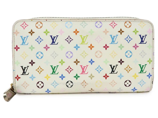 Louis Vuitton Monogram Multicolor Canvas Zippy Long Wallet M60242