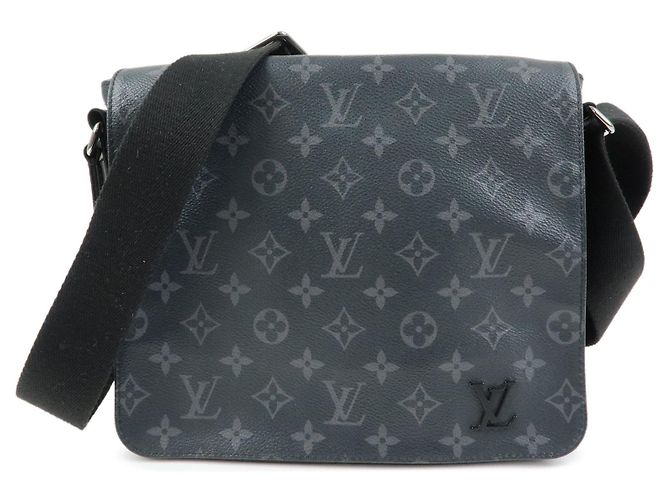 Louis Vuitton Monogram Eclipse District PM Crossbody Bag M44000