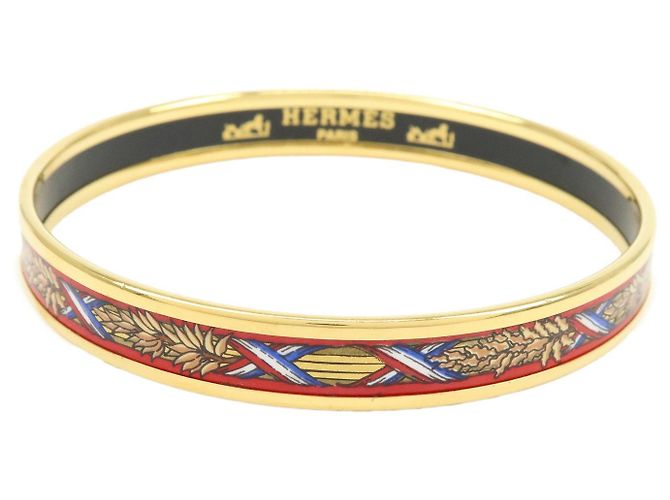 Hermès Bracciale HERMES Email PM Placcato Oro Rosso