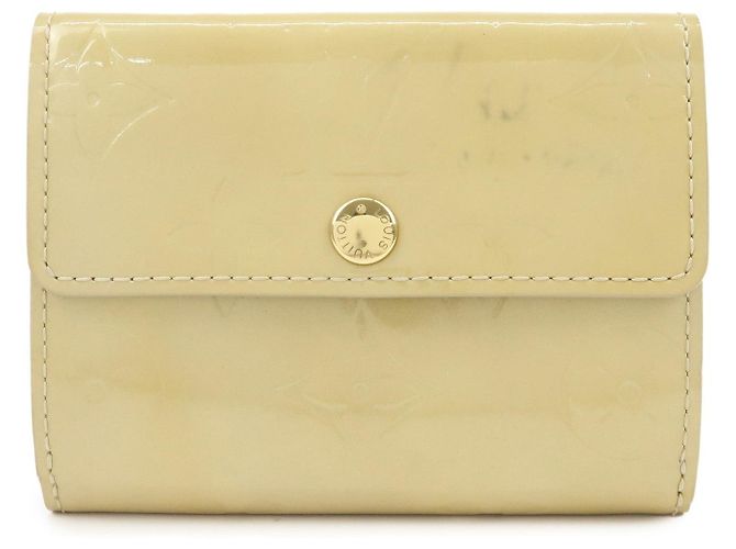 Cartera Ludlow Louis Vuitton Monogram Vernis Leather Beige M91160