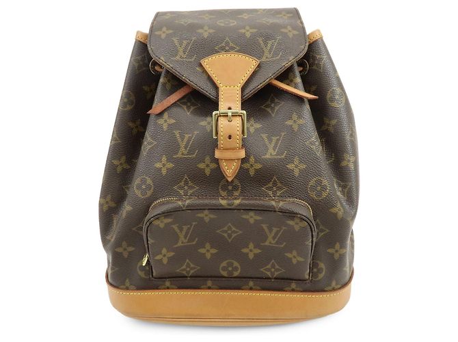 Louis Vuitton Monogram Montsouris MM Backpack Brown M51136