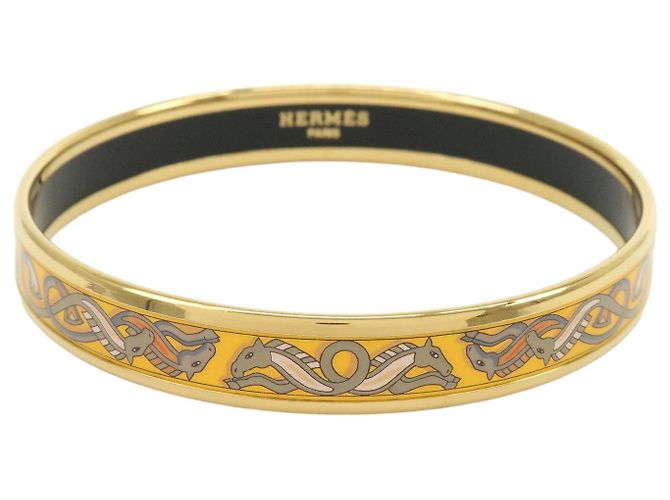 Hermès HERMES Email PM Bracciale Rigido Placcato Oro Oro Giallo