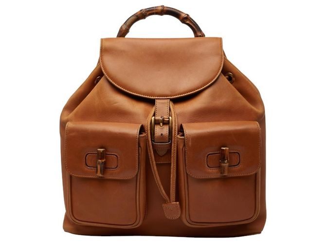 Gucci Bamboo Backpack