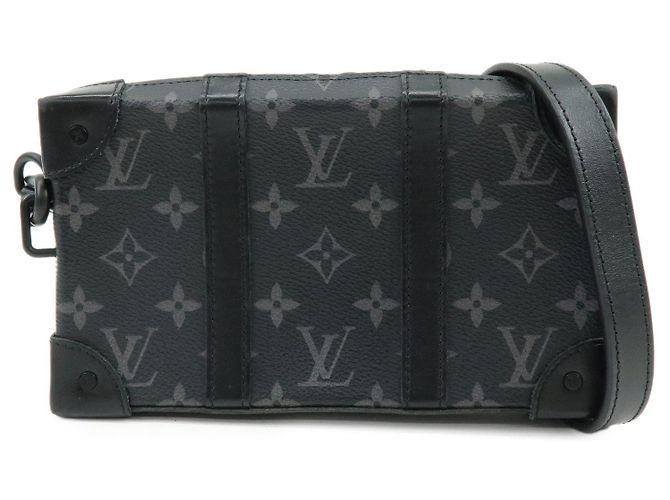 Louis Vuitton Monogram Eclipse Soft Trunk Wallet Shoulder Bag M69838
