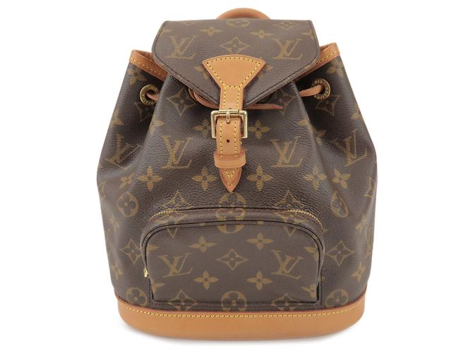 Louis Vuitton Monogram Mini Montsouris Backpack Brown M51137