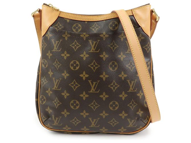 Borsa a spalla Louis Vuitton Monogram Odeon PM Marrone M56390