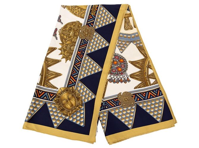 Hermès Pañuelo Hermes Carre 90 L'OR DES CHEFS
