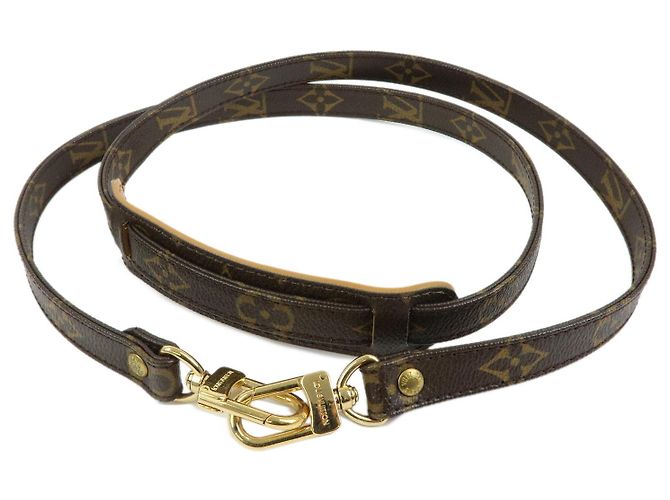 Louis Vuitton Monogram Canvas Shoulder Strap 120cm 1.6cm Brown J75010