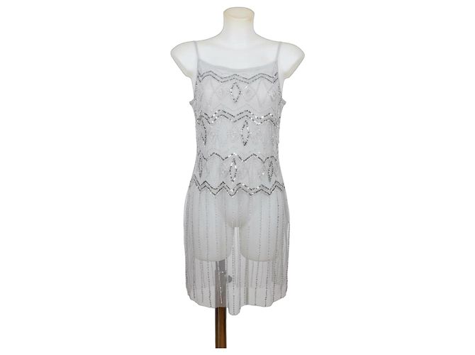 Autre Marque Vestido de velo Caractère gris