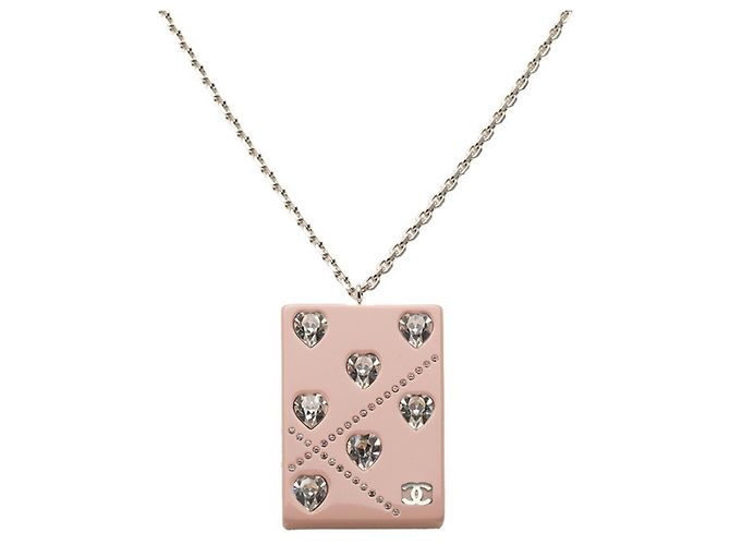 Colar com pendente Chanel Coco Mark Chain